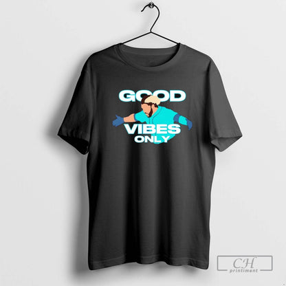 Geno Suarez Good Vibes Only Seattle Mariners Long Sleeve Retro Gift