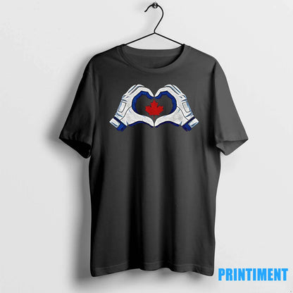 Georges Hand Heart And Maple Leaf Vladimir Guerrero Toronto Blue Jays