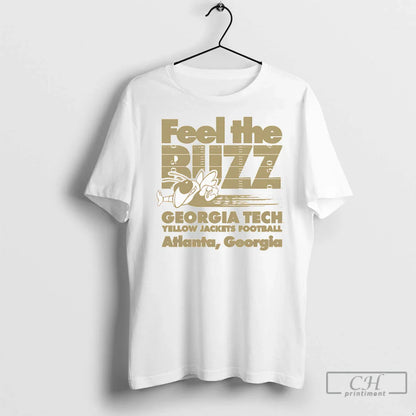 Georgia Tech Feel Buzz T Shirts Tank Top Exclusive Gift