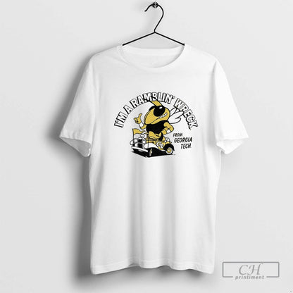 Georgia Tech Yellow Jackets Football Mascot Im Ramblin Wreck 2025