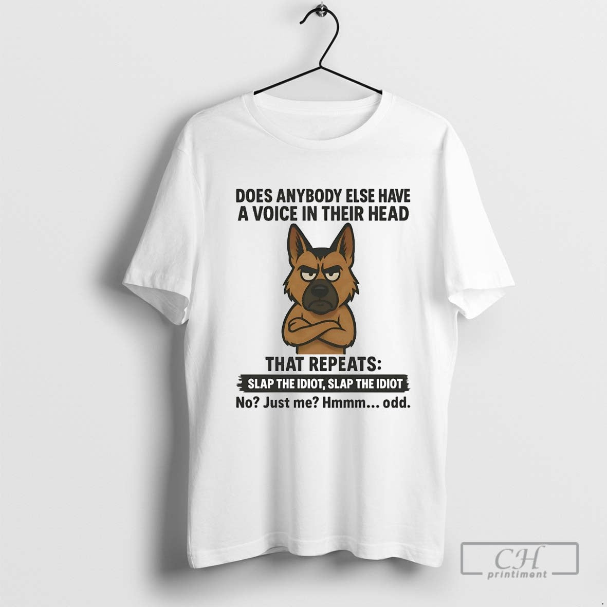 German Shepherd Does Anybody Else Have Voice Their Head Long Sleeve