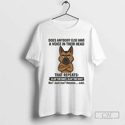 German Shepherd Does Anybody Else Have Voice Their Head Long Sleeve