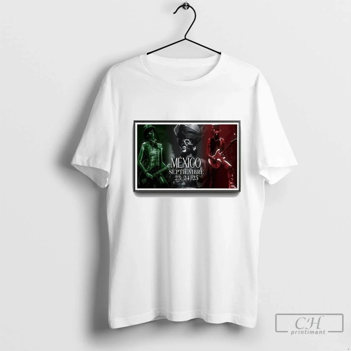 Ghost September 23 25 2025 Mexico Tee Designer Fashion