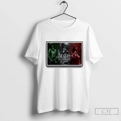 Ghost September 23 25 2025 Mexico Tee Designer Fashion