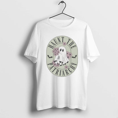 Ghost Flowers Haunt Patriarchy Halloween T Shirts Hoodie Premium