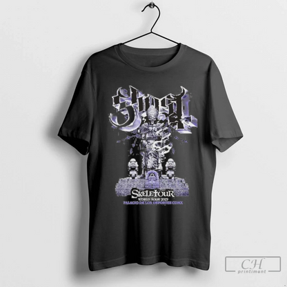 Ghost Palacio De Los Deportes Mexico City Tour 2025 Tee Authentic