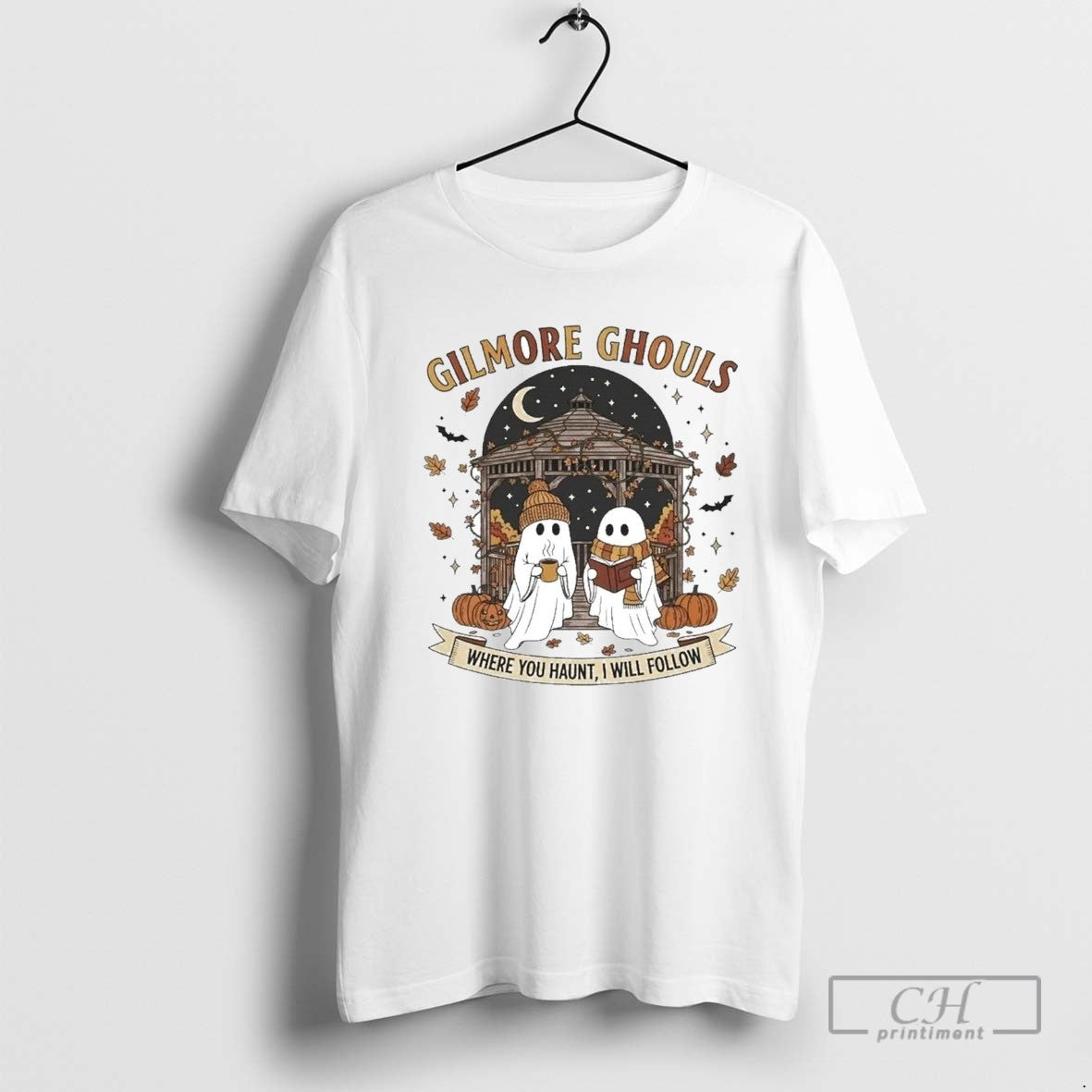 Gilmore Ghouls Where You Haunt I Will Follow Halloween Tank Top