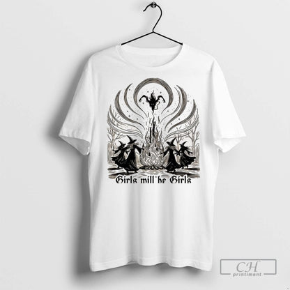 Will Be Witchcraft Summon Demons Halloween T Shirts Tee Elegant