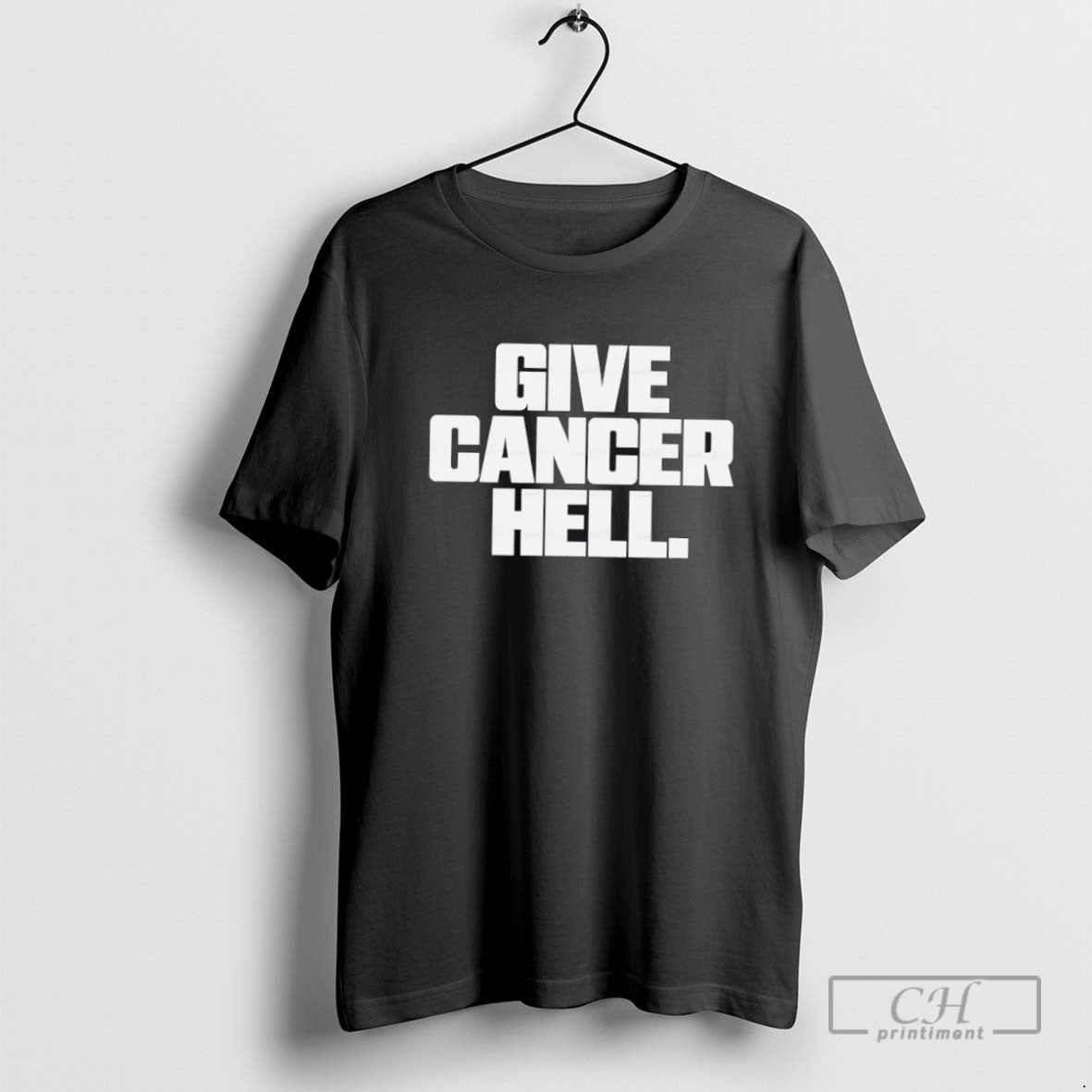 Give Cancer Hell Hoodie Designer Look