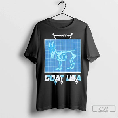 Goat Usa X Ray T Shirts Long Sleeve Retro Style