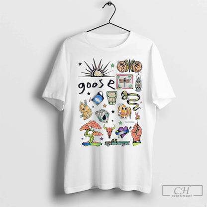 Goose Humbles T Shirts Long Sleeve Exclusive Fashion