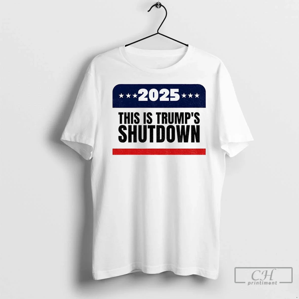 Government Shutdown 2025 This Is Trumps Shutdown T Shirts Tank Top