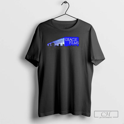 Gracie Films T Shirts Tee Retro Apparel