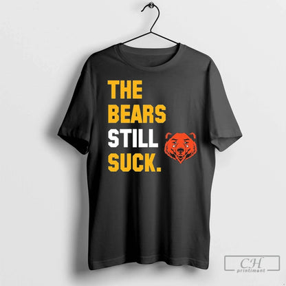 Green Bay Packers Bears Still Suck T Shirts Tee Vintage Art