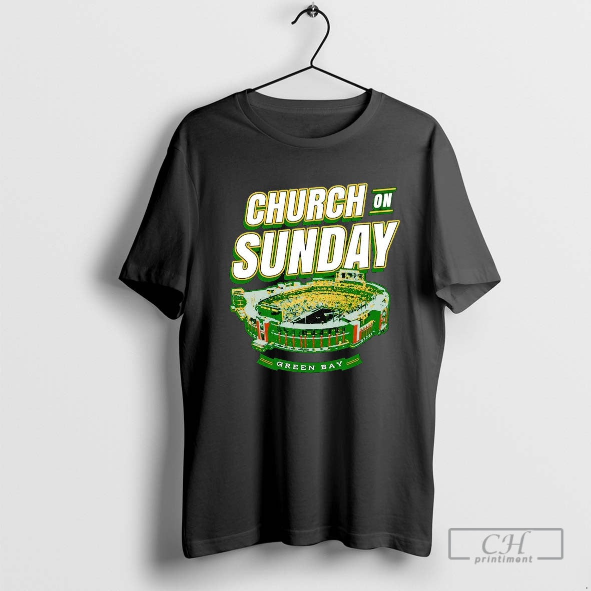 Green Bay Packers Church Sunday Stadium Shirt Classic Fashion