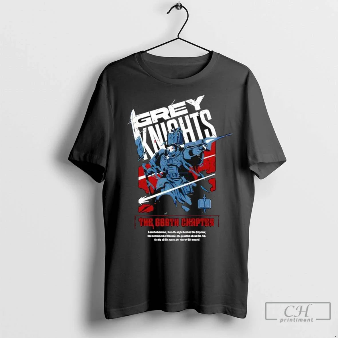 Grey Knights 666Th Chapter T Shirts Tee Elegant Outfit