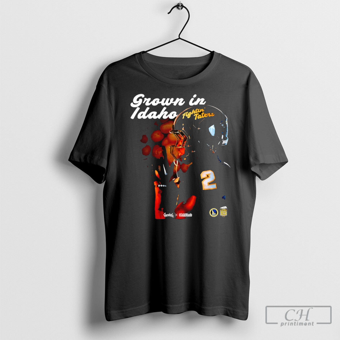 Grown Idaho Fightin Taters Helmet Long Sleeve Unique Gift