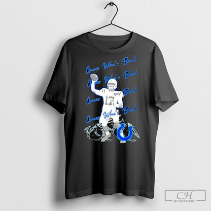 Guess Whos Back Daniel Jones Indianapolis Colts Long Sleeve Elegant