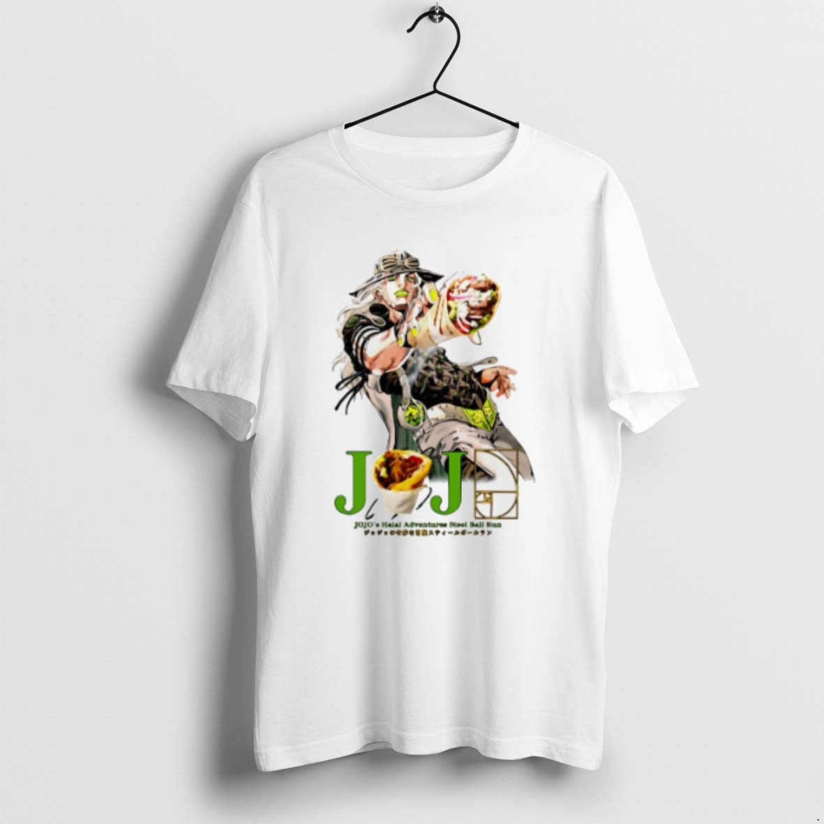 Gyro Zeppeli Jojos Bizarre Adventure Anime T Shirts TShirt Authentic