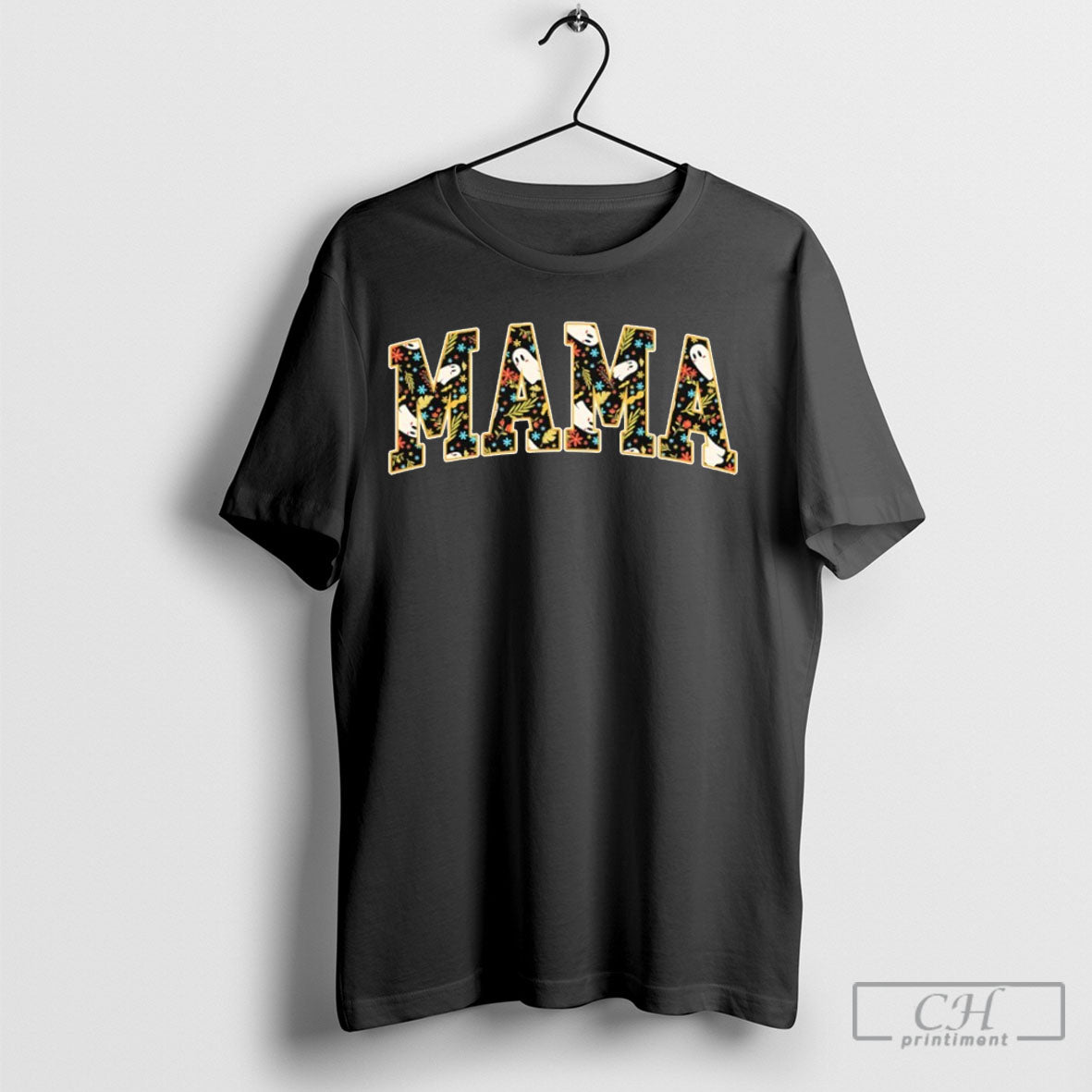 Halloween Mama Ghost Pattern Hoodie Exclusive Outfit