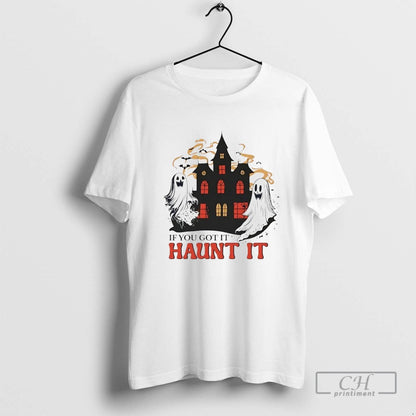 Halloween Spooky Castle If You Got It Haunt It Tank Top Vintage Gift