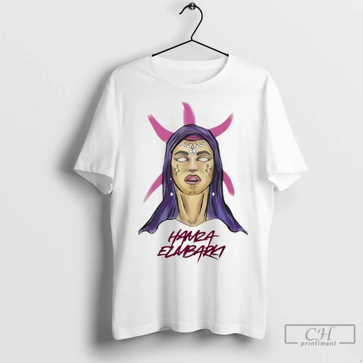 Hamza Elambarki T Shirts Shirt Retro Gift
