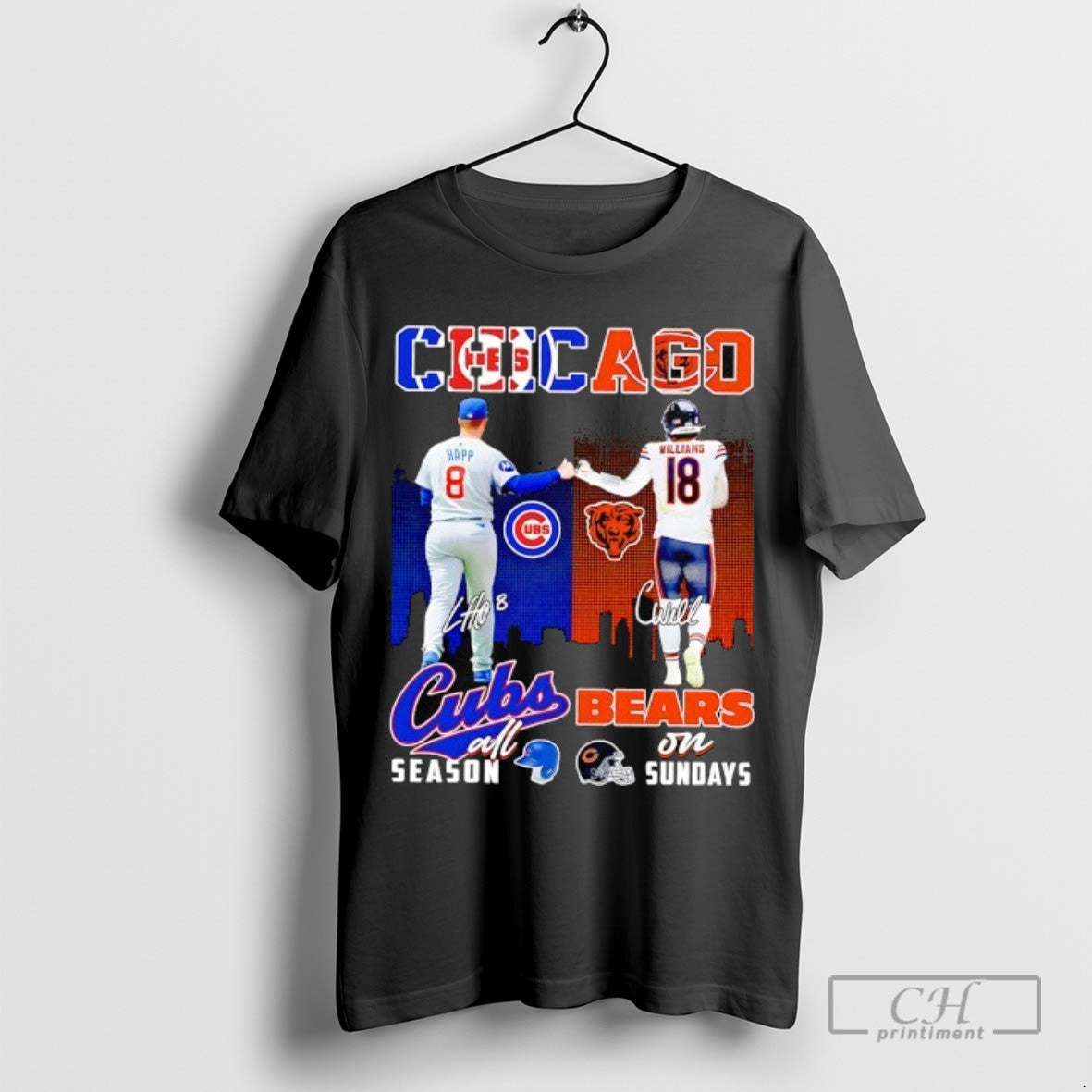 Happ Chicago Cubs All Season And Williams Chicago Bears Sundays