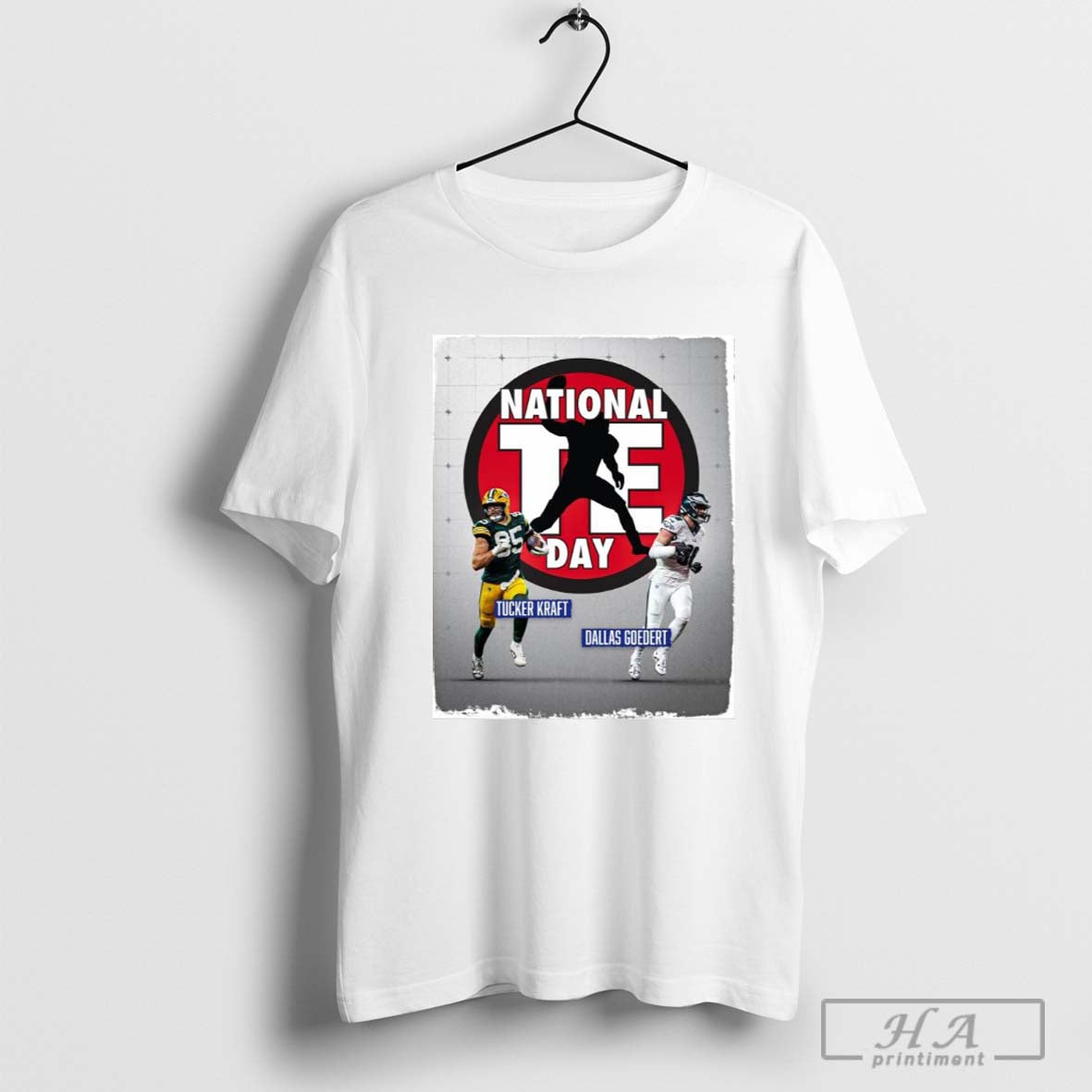 Happy National Tight Ends Day Tucker Kraft Dallas Goedert Hoodie