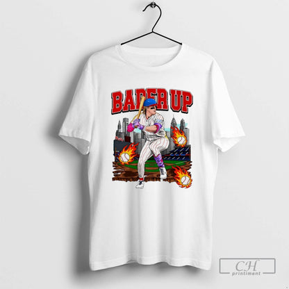 Harrison Bader Bader Up Philadelphia Phillies T Shirts TShirt Unique