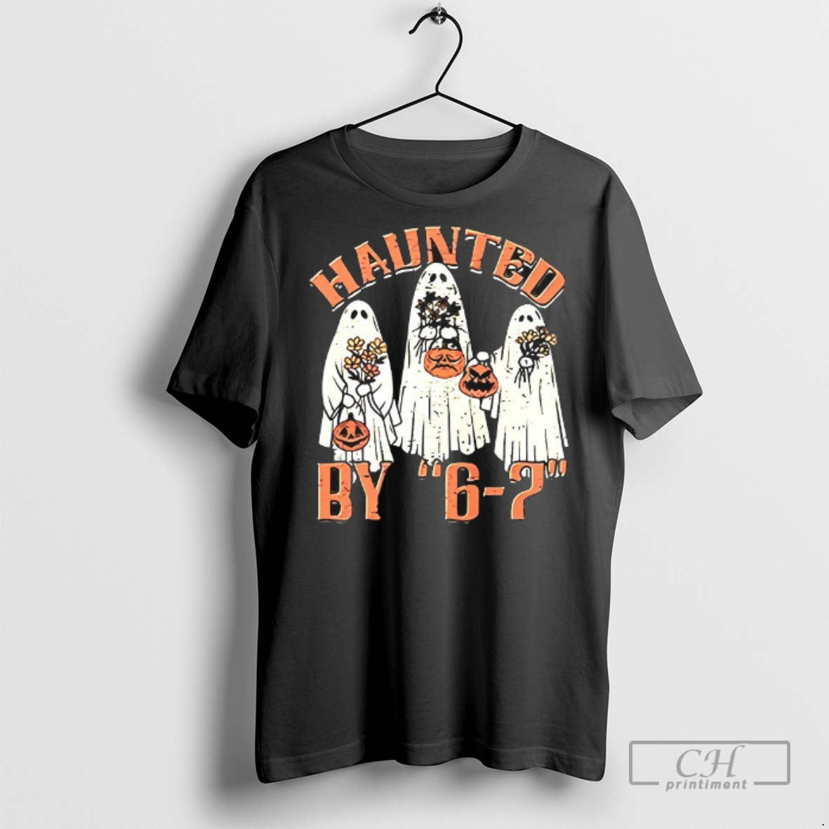 Haunted 6 7 Halloween T Shirts Tee Trendy Apparel