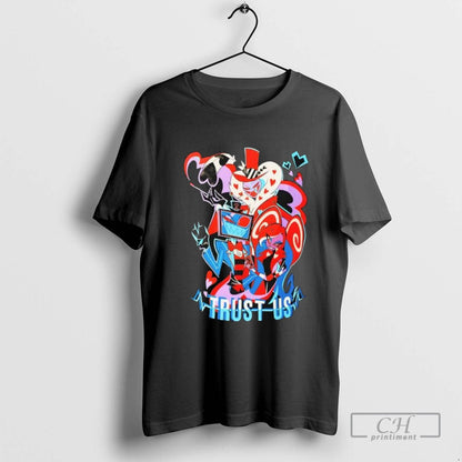 Hazbin Hotel Trust Us Tank Top Vintage Apparel