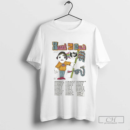 Heart To Gold Fall Tour 2025 Dates Shirt Authentic Apparel