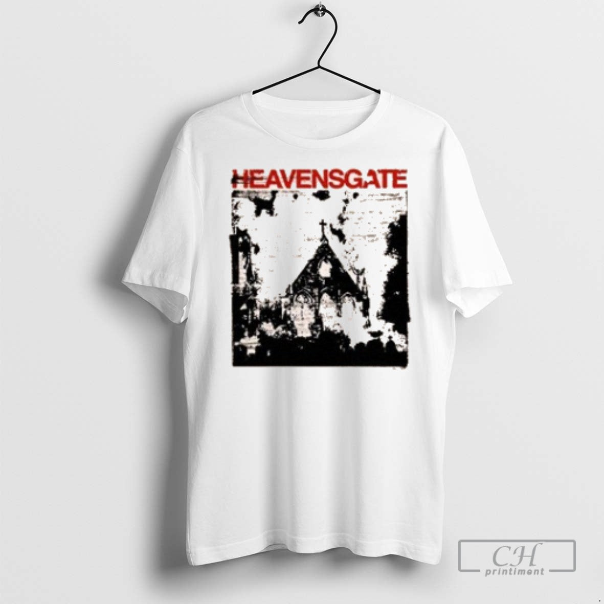 Heavensgate My Place Worship Adorned Vermillion Red Angel Hymns T