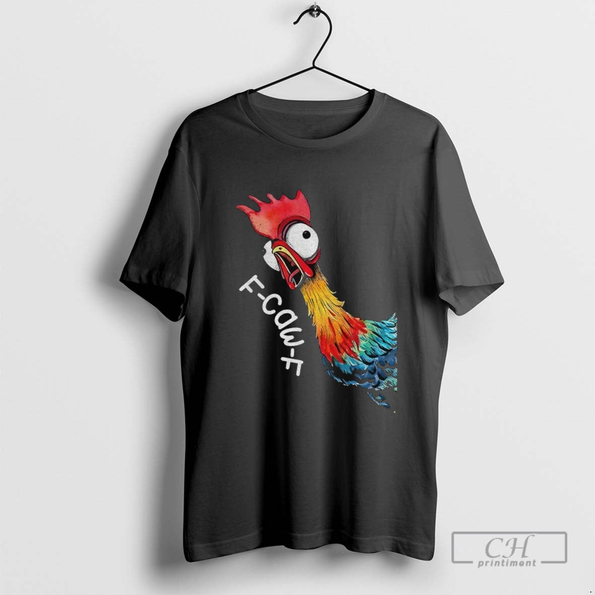 Hei Hei Chicken Rooster F Caw F Meme Tee Trendy Fashion
