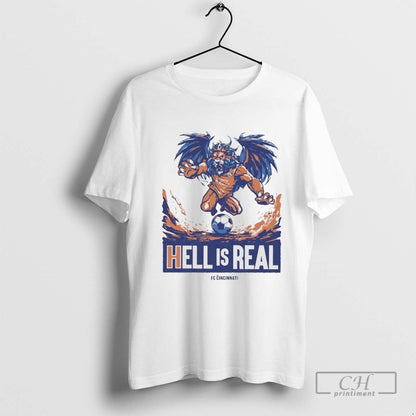 Hell Is Real Winged Lion Fc Cincinnati Tank Top Authentic Fashion
