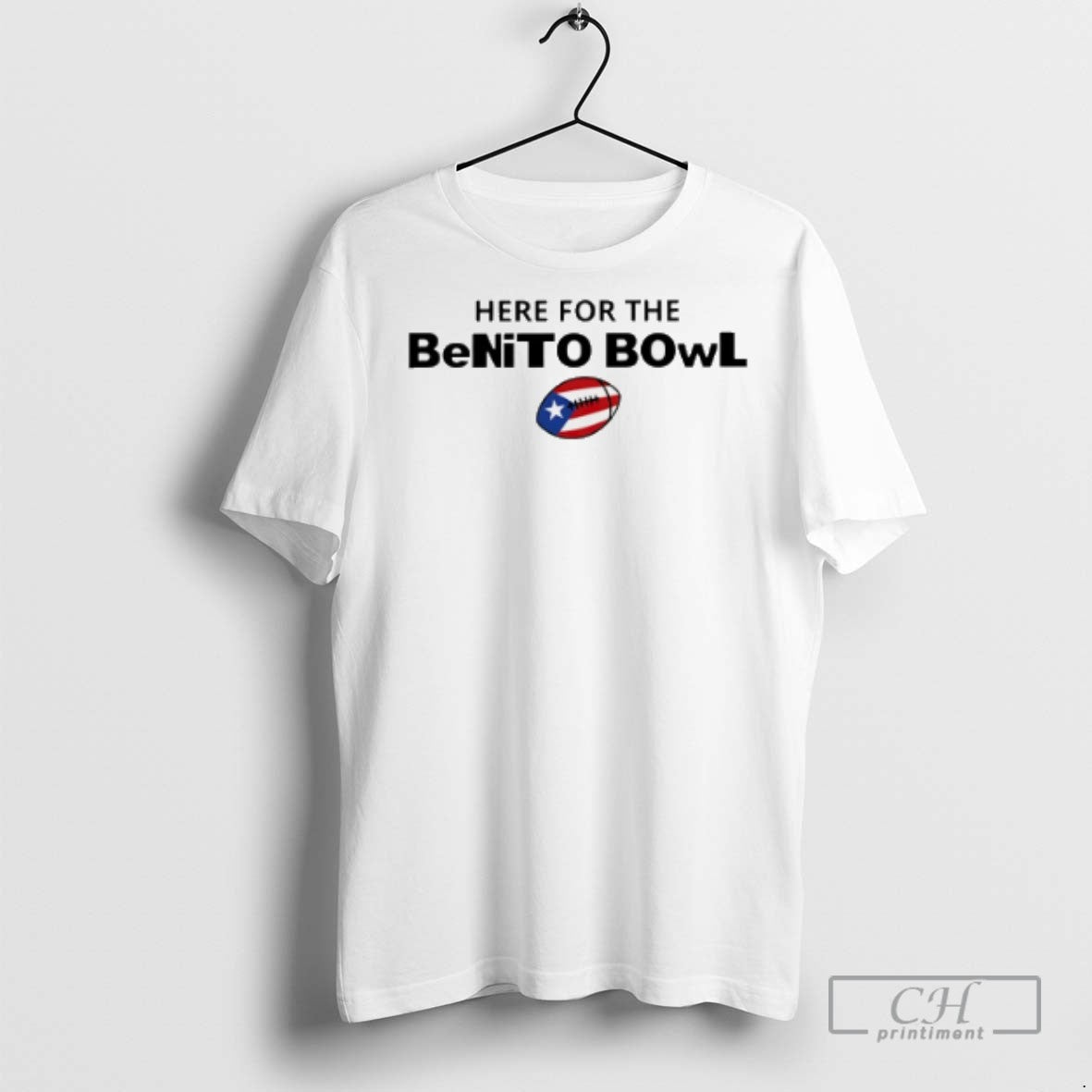 Here Benito Bowl Bad Bunny T Shirts TShirt Elegant Art