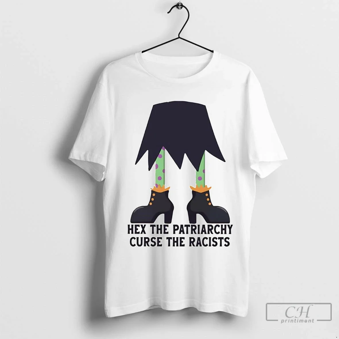 Hex Patriarchy Curse Racists Hoodie Modern Style