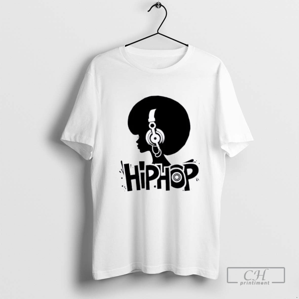 Hip Hop Head Black Tank Top Unique Style