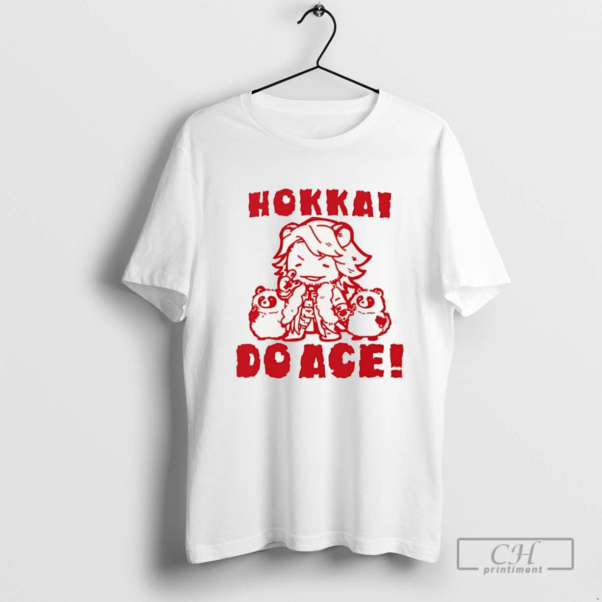 Hiroshi Tanahashi I Love Hokkaido Hokkai Do Ace Long Sleeve Stylish