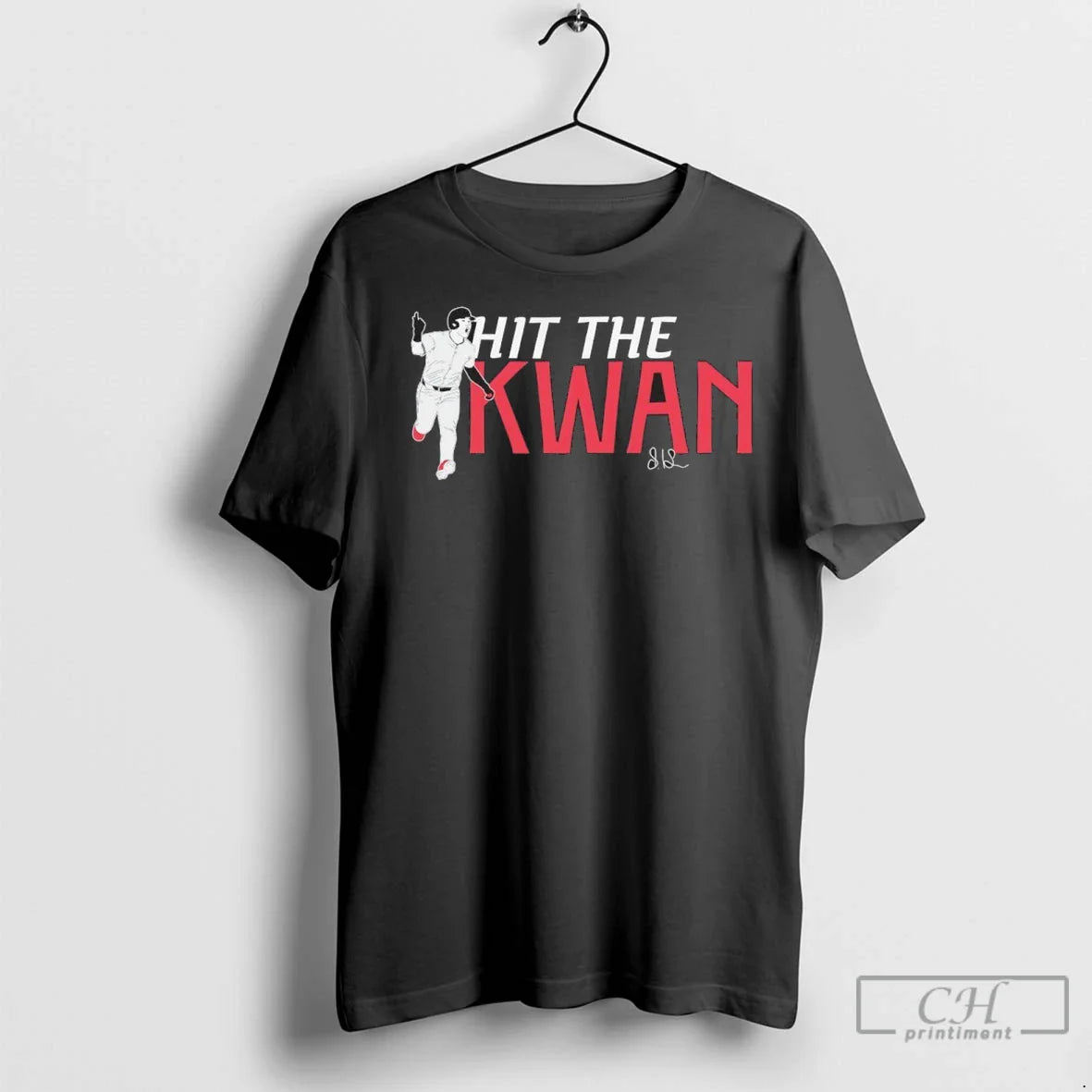 Hit Kwan Steven Kwan Cleveland Guardians Mlb 2025 Signature T Shirts