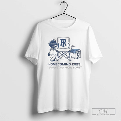 Homecoming 2025 University Rhode Island Tee Retro Design