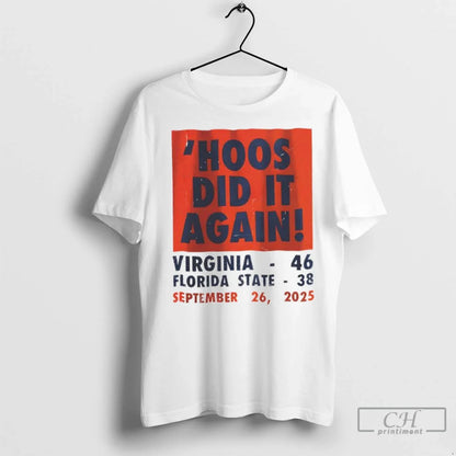Hoos Did It Again Virginia 46 Florida State 38 September 26Th 2025