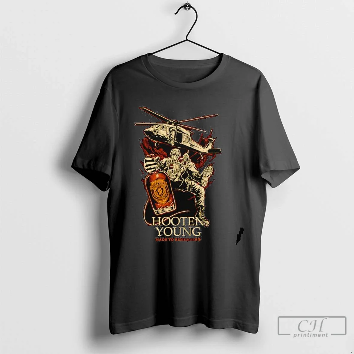 Hooten Young Helo Made To Remember TShirt Unique Apparel
