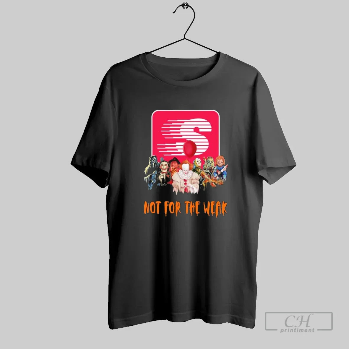 Horror Characters X Speedway Not Weak Halloween Shirt Modern Outfit