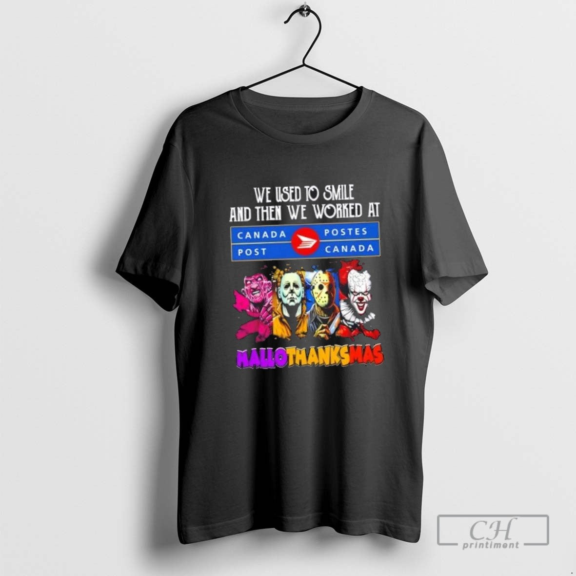 Horror Movies We Used To Smile And Then We Worked Canada Post Happy