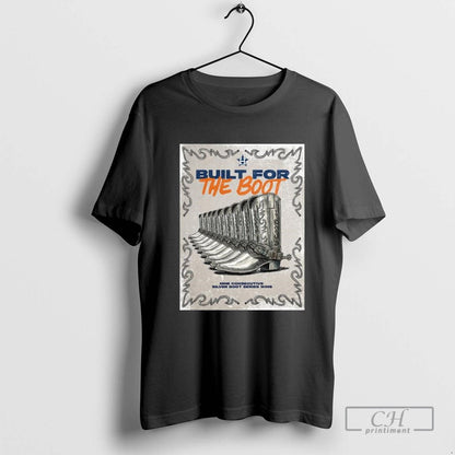 Houston Astros Built Boot Long Sleeve Vintage Merch