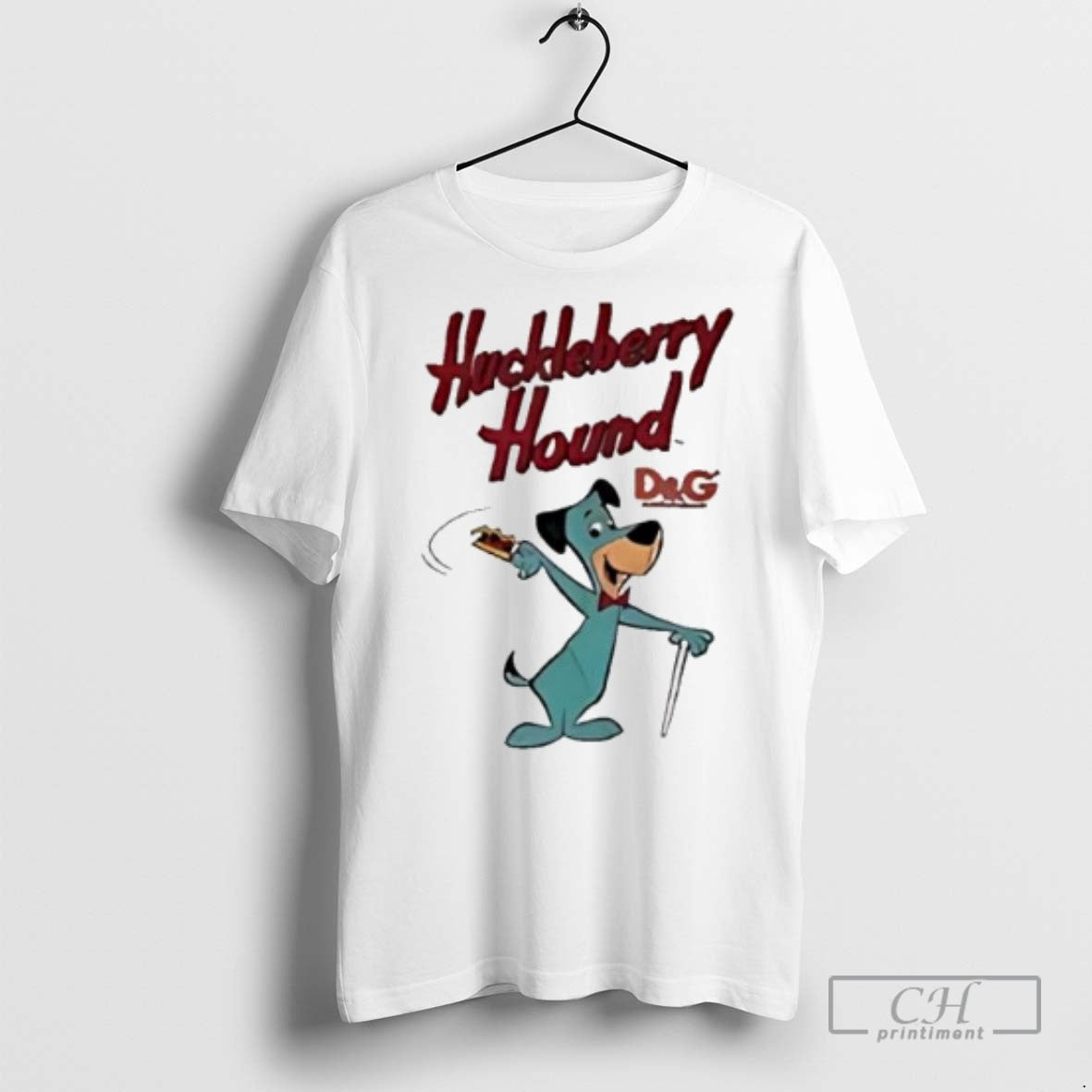 Huckleberry Hound Dolce Gabbana Character T Shirts Long Sleeve