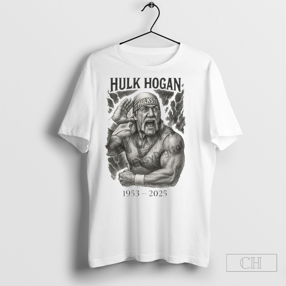 Hulk Hogan Tribute Memorial 1953 2025 Tee Vintage Look