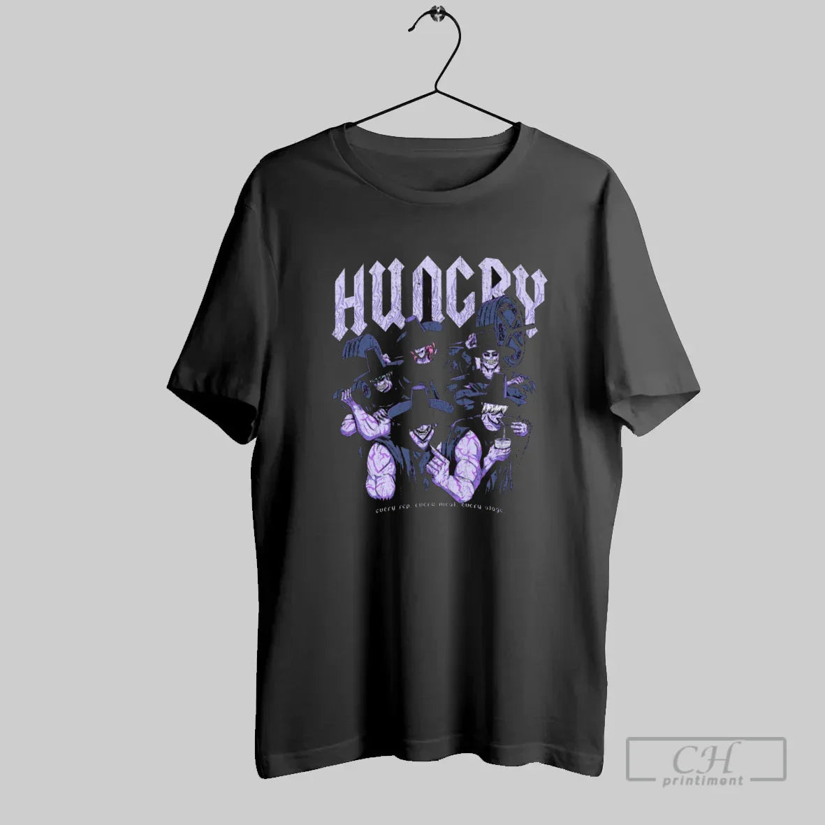 Hungry Every Rep Every Meal Every Stage Kinda Fit Kinda Fat Shirt