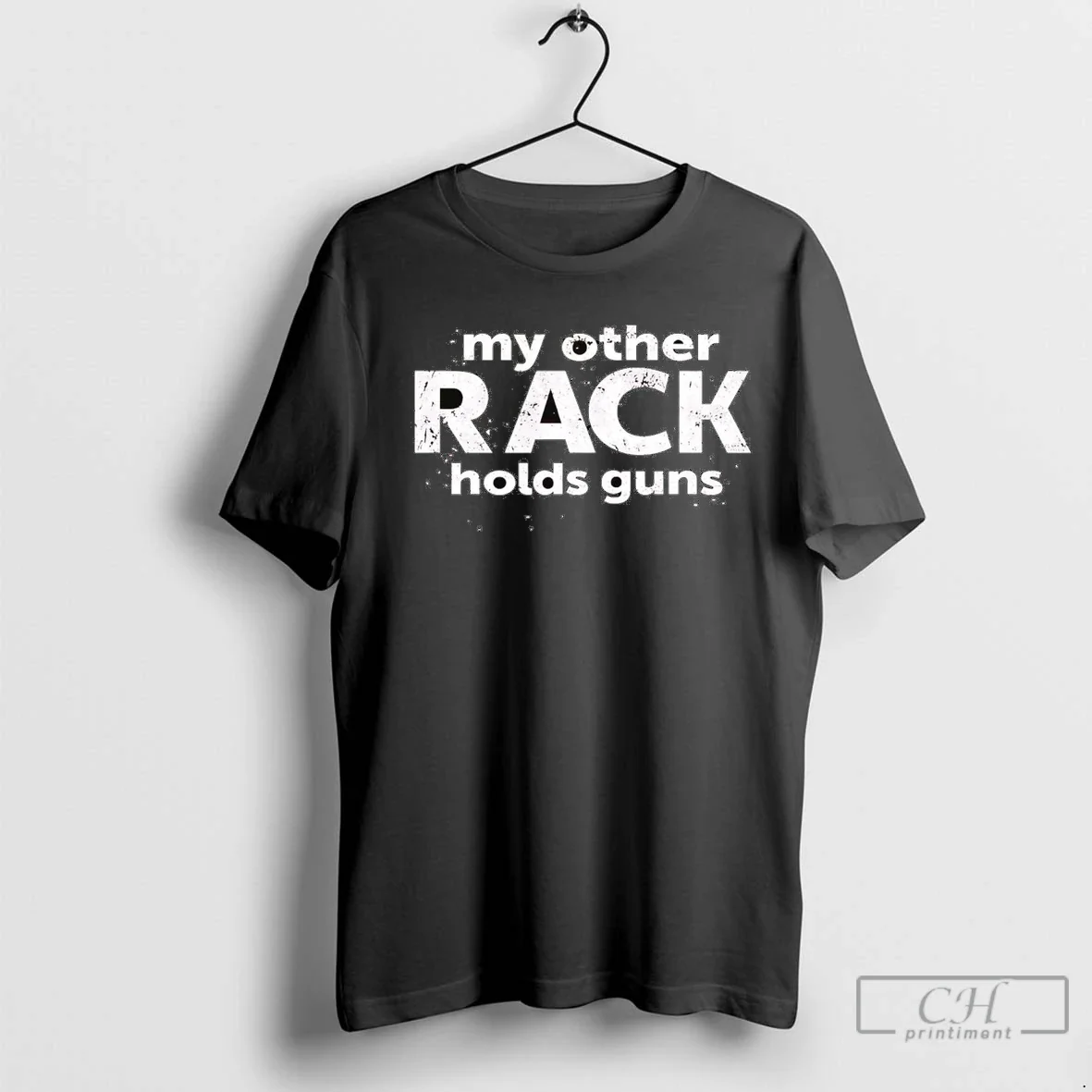 Hunting My Other Rack Holds Guns Shirt Vintage Outfit